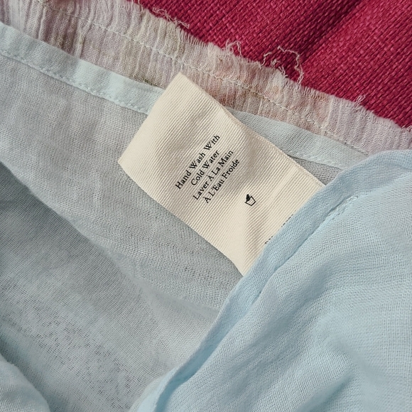 Loveshackfancy noelle floral cotton mini dress, peri XS - Picture 13 of 15